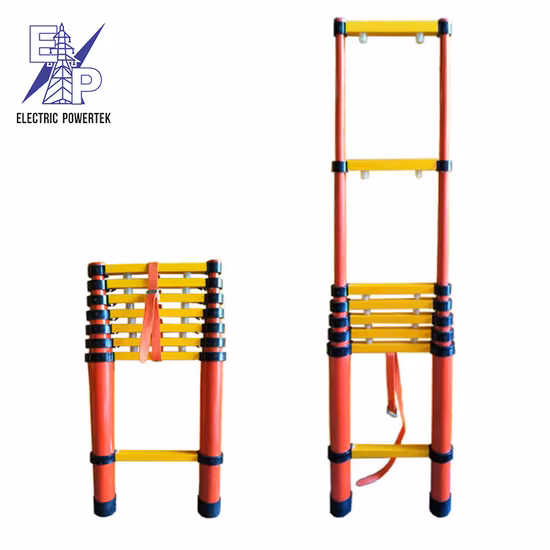 En131 Step Fiberglass Fire Escape Extension Telescopic Ladder Folding Aluminum Combination Step Ladders Manufacturers