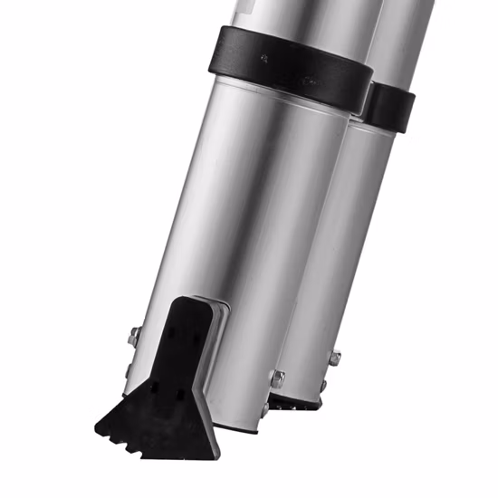 Nueva escalera de mano plegable de aluminio de doble cara con EN131