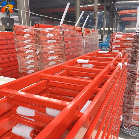 Escalera de andamio recta de acero o aluminio/aluminio