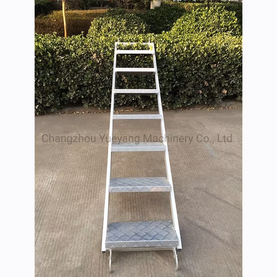 Andamio de aluminio Escalera de andamio para uso en construcción